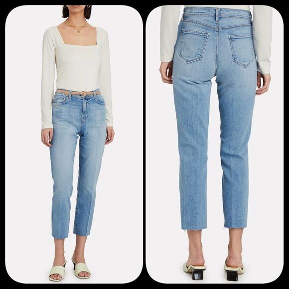 NWOT L'agence Sada Slim Straight-Leg Jeans - Picture 1 of 12